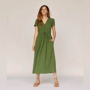 The Dawn Dress - Forest Gauze - Christy Dawn